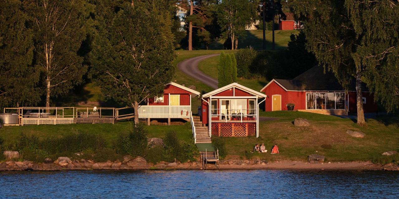 Hotel Tva Skyttlar Örby Exterior foto